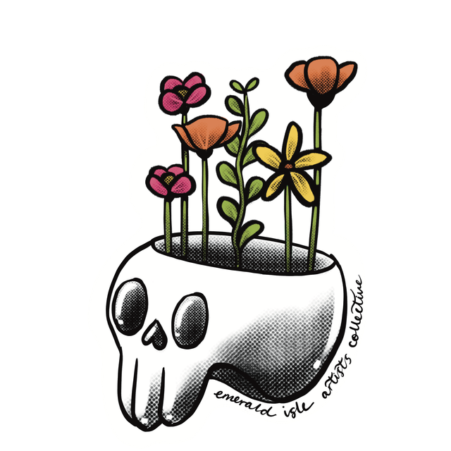 “Growth &amp; Rebirth” Vinyl Sticker