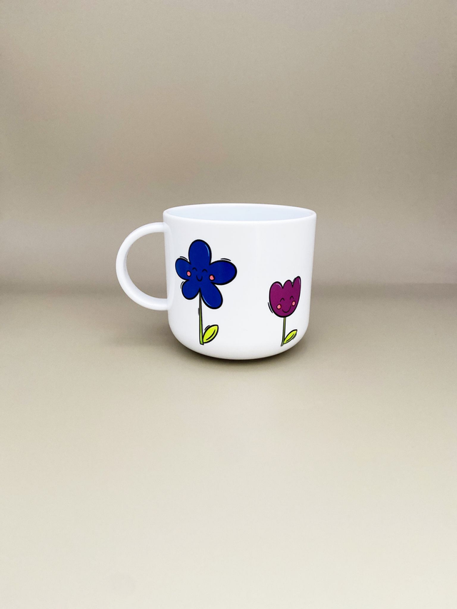 Flower mini mug