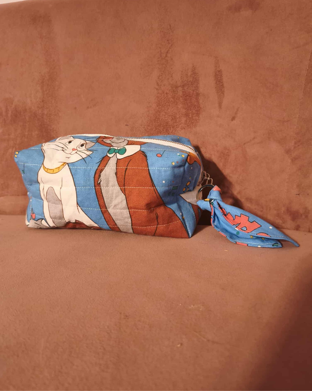 🐱Trousse Matelassée – Modèle Unique « Les Aristochats »🐱