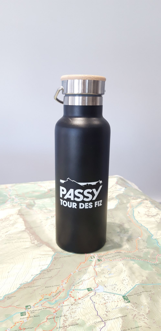 Gourde isotherme 500 mL "Passy Tour des Fiz"