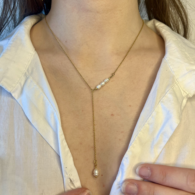 Collier cravate Serena