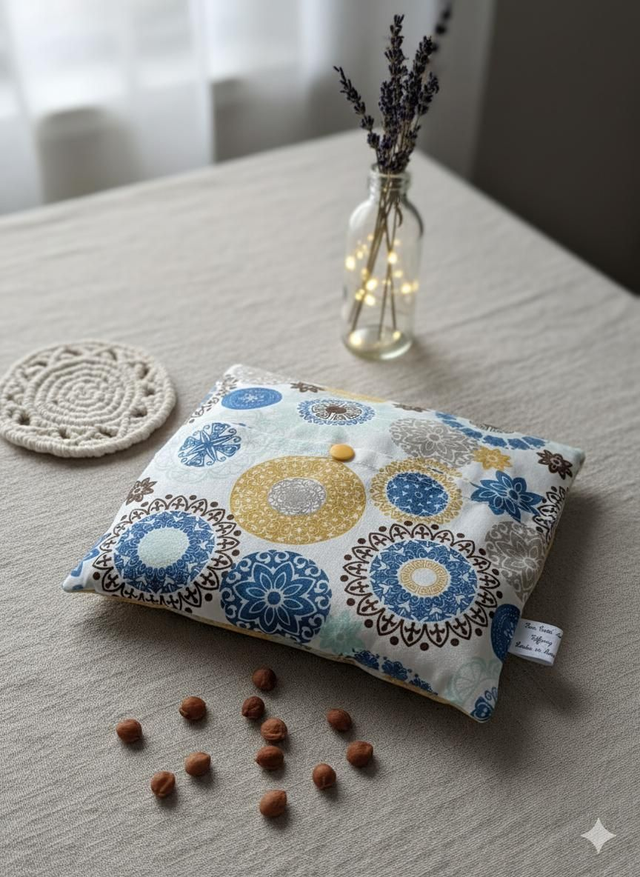 Bouillotte sèche aux noyaux de cerises 🍒