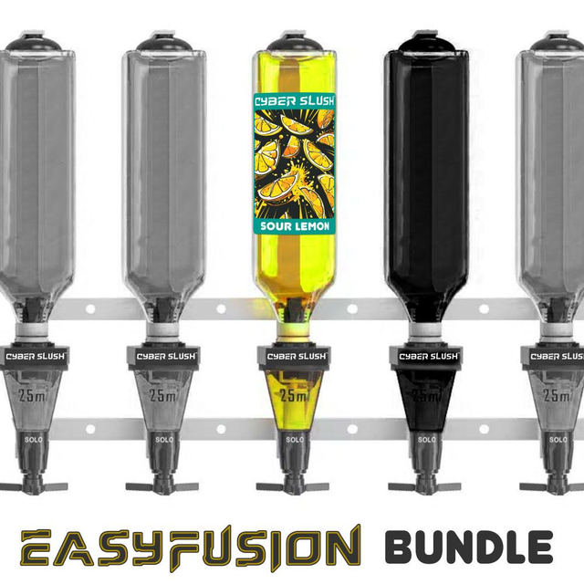 CyberSlush EasyFusion Sour Lemon Refill Bundle