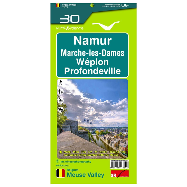 Carte GR - Namur Profondeville