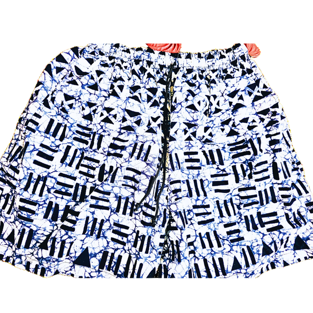 Shorts - African Ankara Unisex Shorts Medium