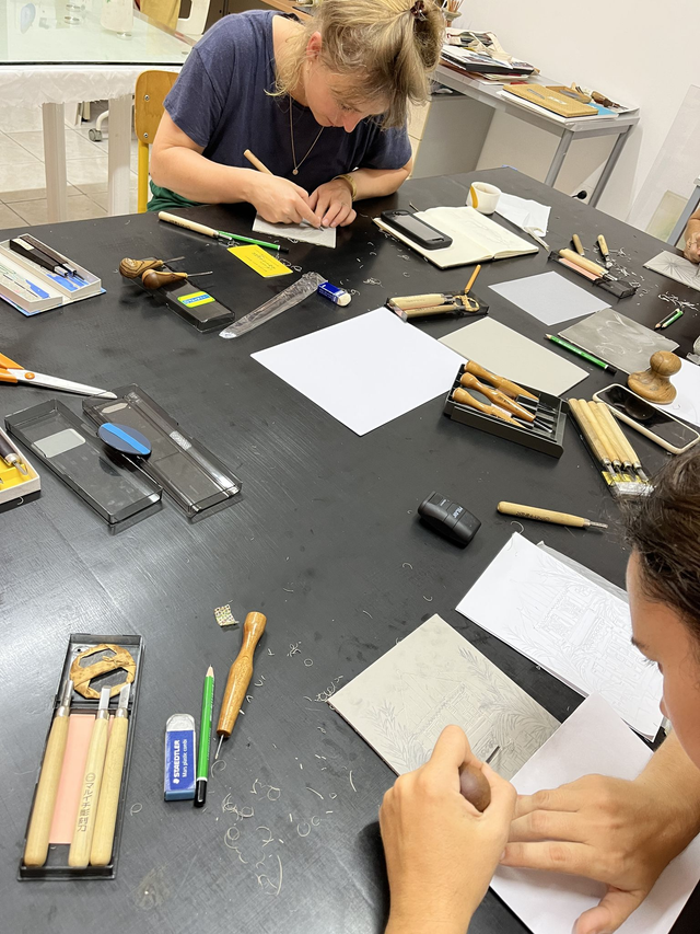 Atelier Linogravure (3h) Tous niveaux 