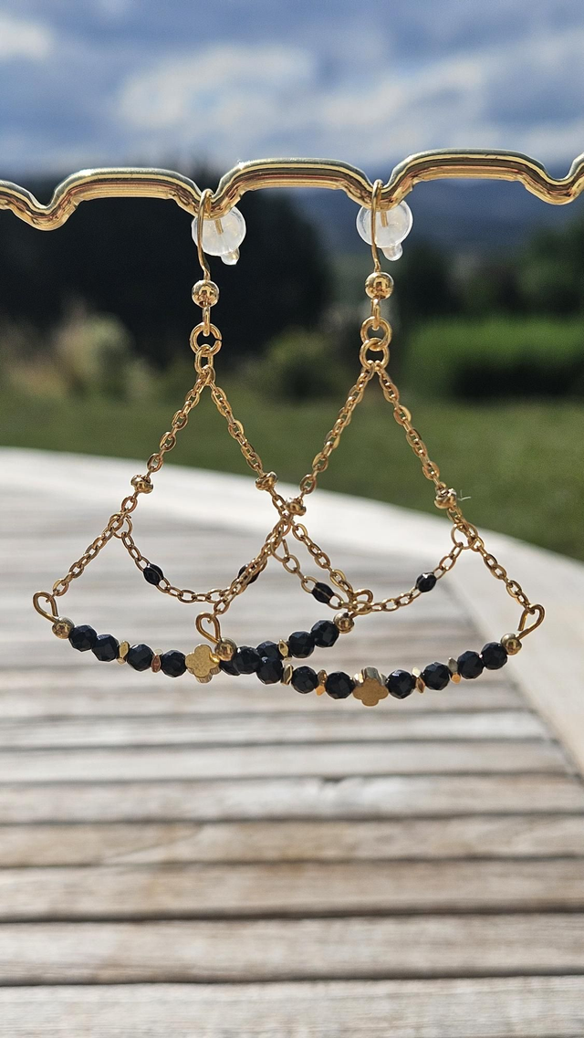 Boucles d&#039;oreilles chaîne 