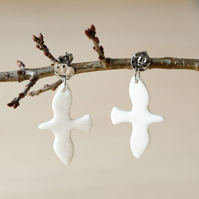 Boucles d'oreilles - Oiseaux