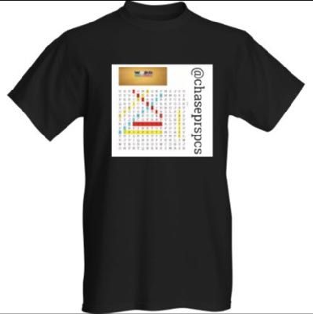 CP ‘Wordsearch” Black T-Shirt