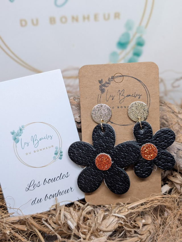 Boucles d'oreilles Asymétrique Baby Marguerite zk163