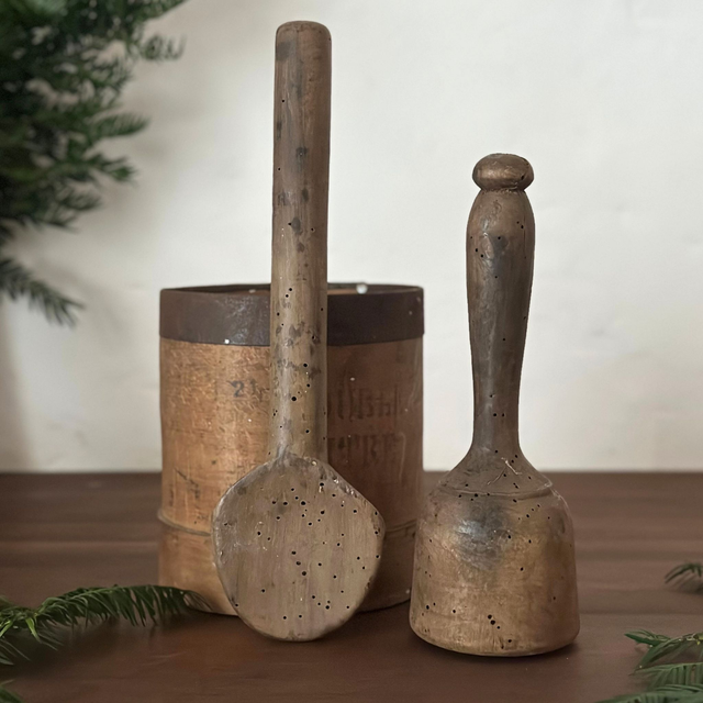 les anciens ustensiles en bois