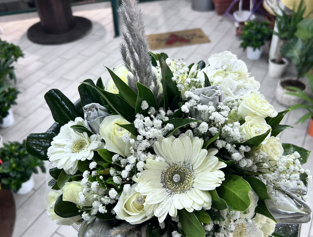 Bouquet da regalo per 25 anniversario di matrimonio 