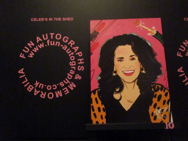 Lesley Joseph Limited Edition Signed A4 Comic Style Drawing Print (10)