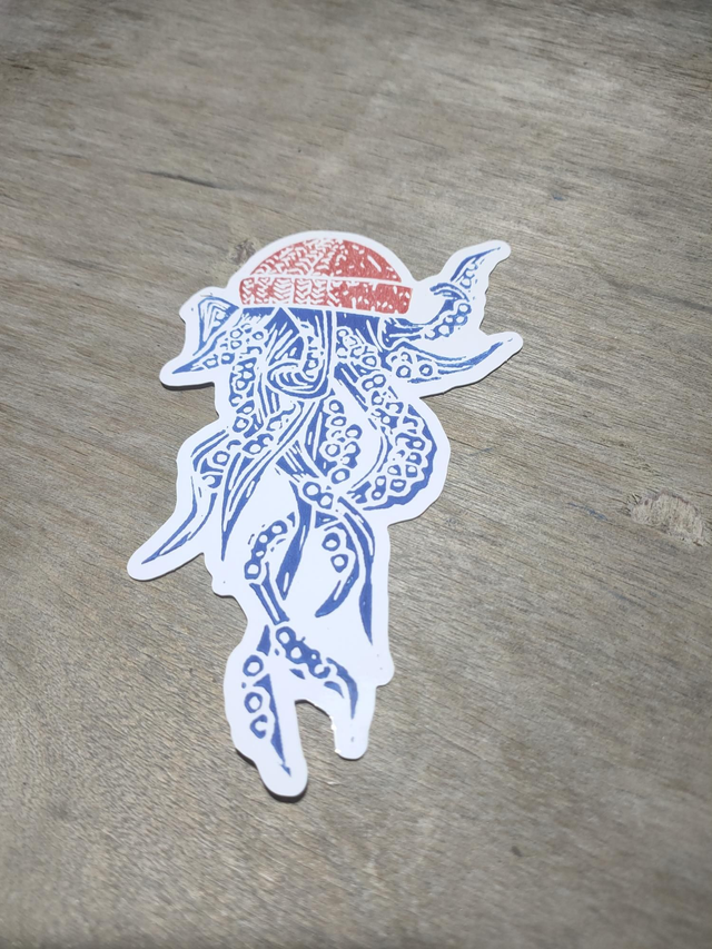 Jelly-pus sticker 