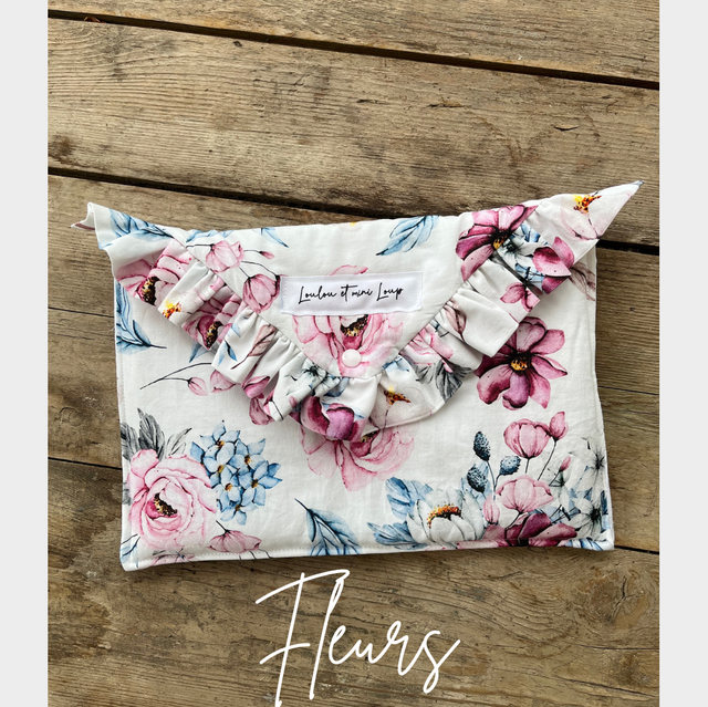 Pochettes à volants  "Fleurs"