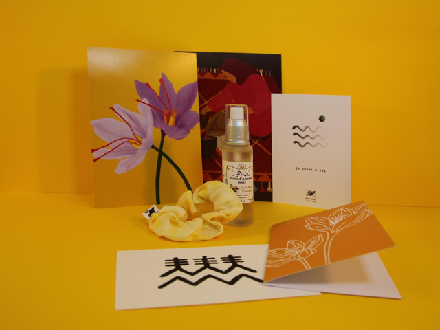 Coffret SAFRAN avec chouchou - TIGMI 