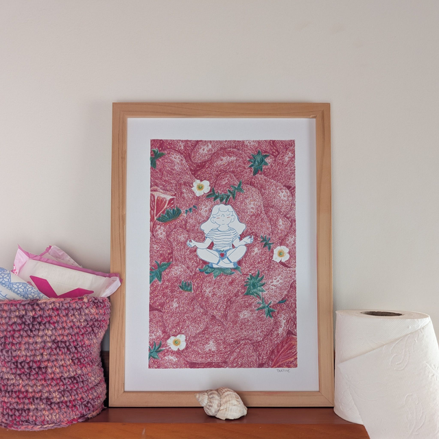 Affiche « BodyFrutti Fraise »