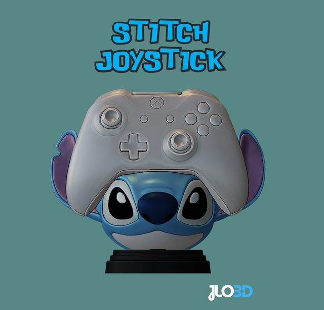 🎮 Support de manette imprimé en 3D – Style cartoon gamer 🎮