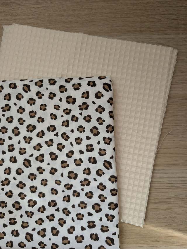 Essuies tout lavables léopard