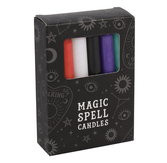 Magic spell candles.