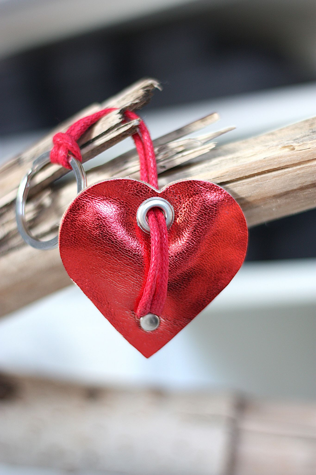 Coeur Rouge Brillant