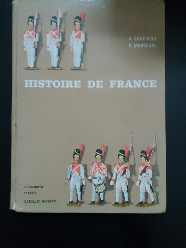 Histoire de France, manuel scolaire 1970