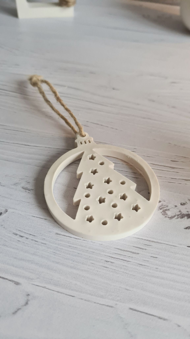 Suspension motif sapin