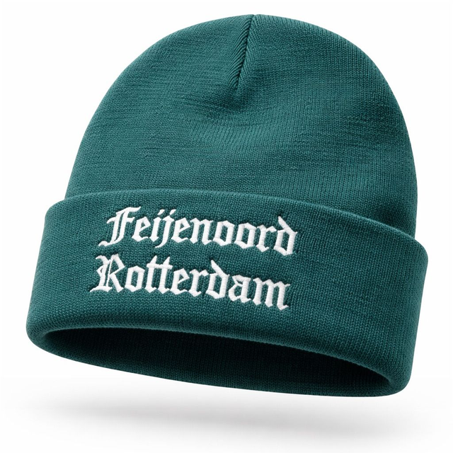 Feijenoord Rotterdam muts - Old Style - Groen