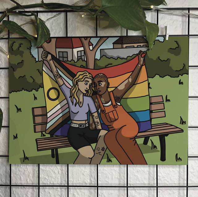 A4 Print Pride Flag