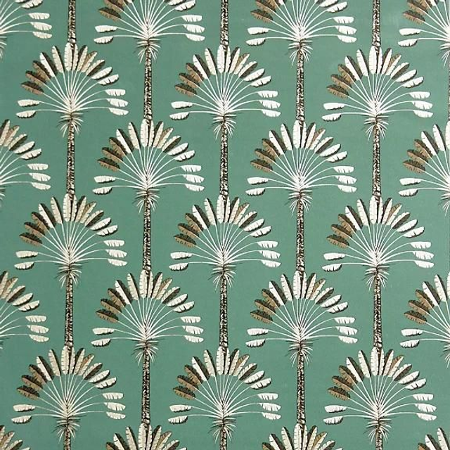 Palm Palace- Powder Green