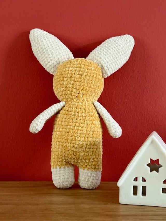 Alec - Peluche fennec au crochet