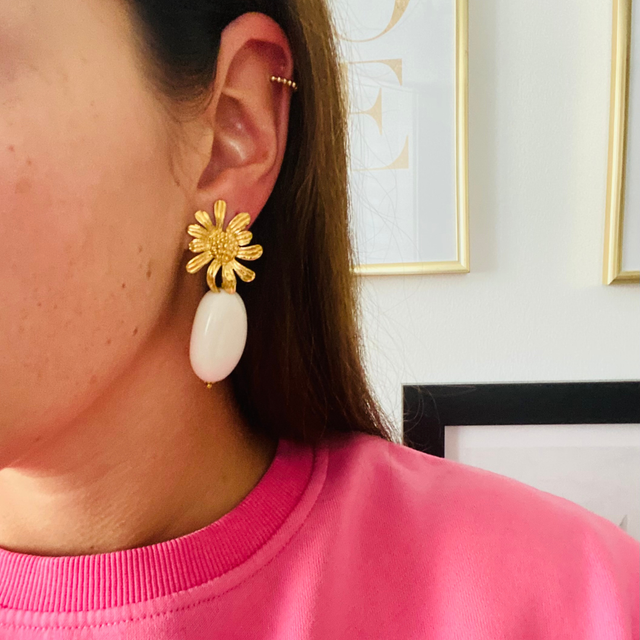 Boucles d'oreilles Femme "Daisy" (grandes)