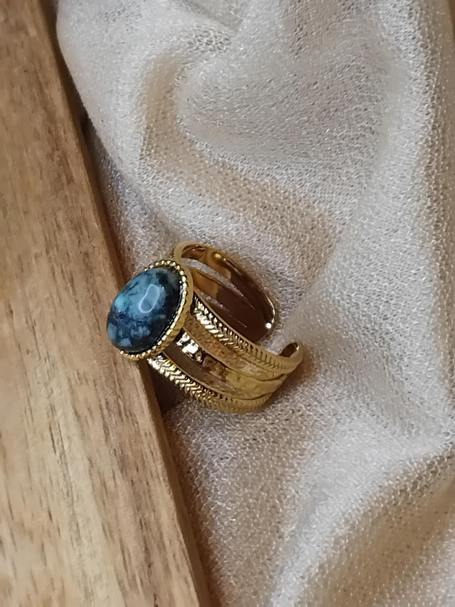 Bague ajustable en acier inoxydable 