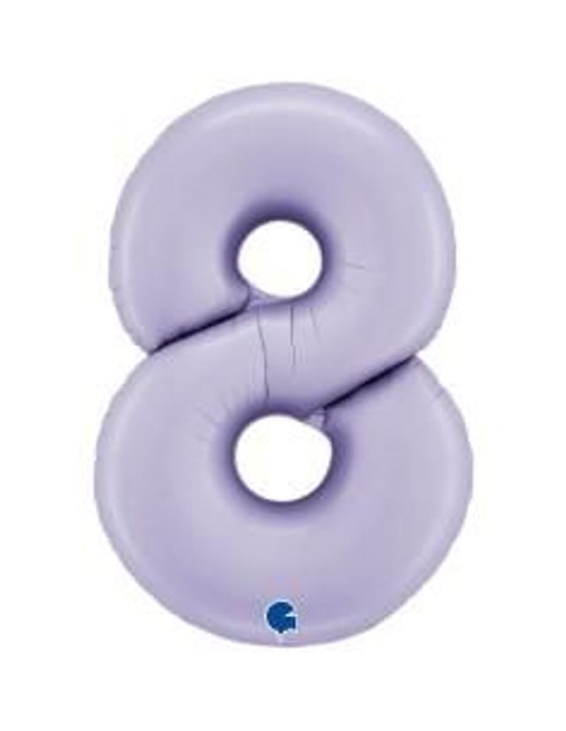 Numero 8 Satin Lilla 