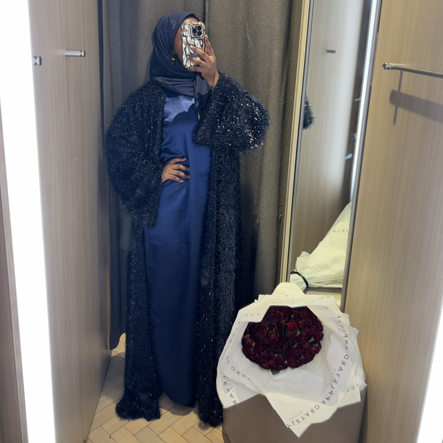Sapphire Celéstial Inside Abaya
