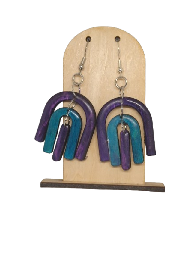 boucle d oreilles Arches Enchantées