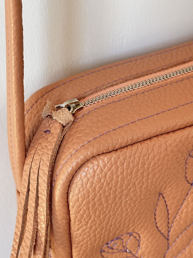 Matelassé "fleurs" - Pièce unique