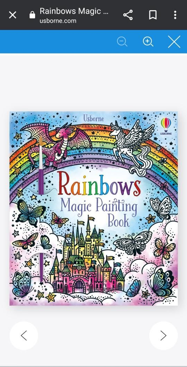 (AGE 5+) Rainbows Magic Painting