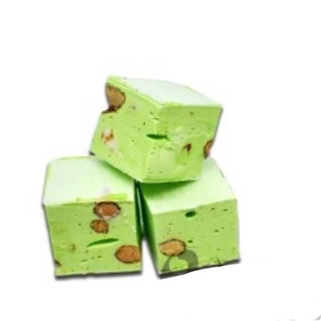 Nougats aux pistaches et amandes 100g