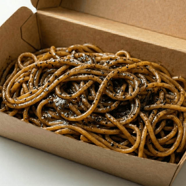 Schwarze Pfeffernudeln (Mì Sốt Tiêu Đen)