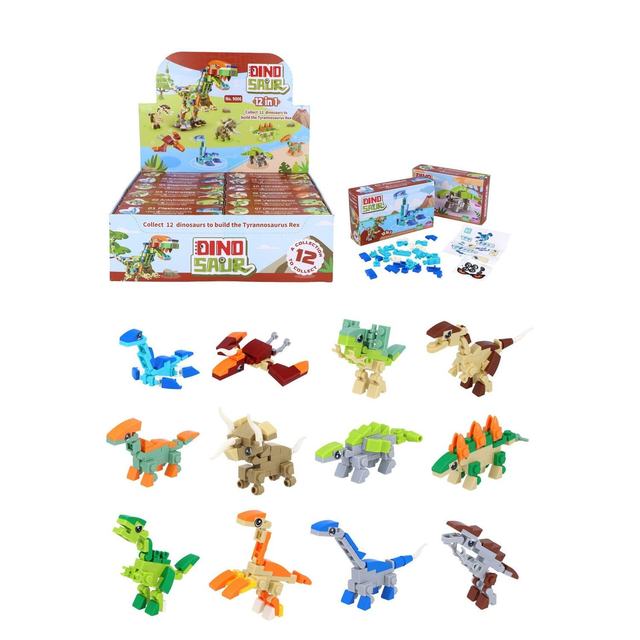 Dinosaur Block Kits - £1.99 each various to collect