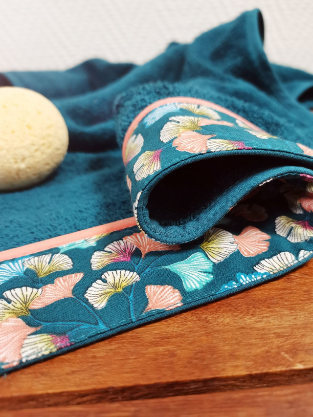 Serviette Ginkgo Emeraude