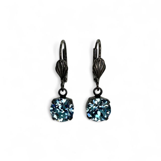 Ohrhänger KLASSIK ANTIK Aquamarine, Hellblau