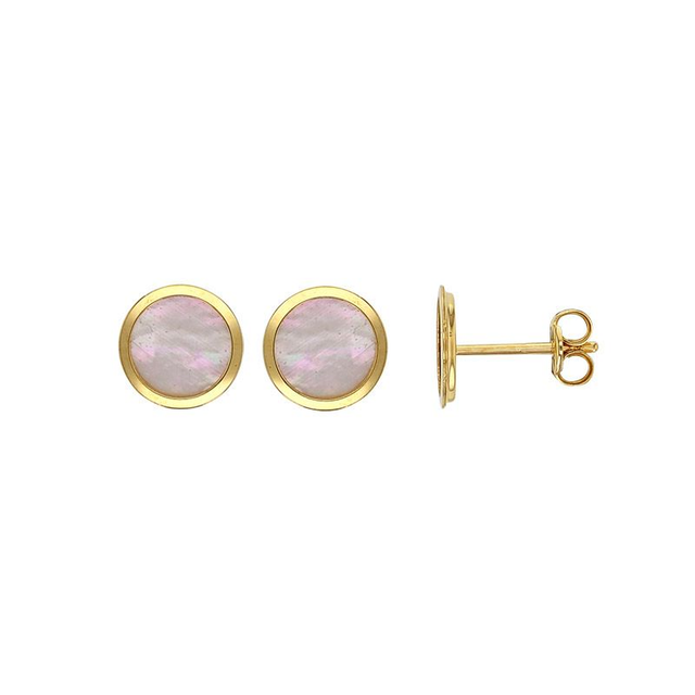 Boucles d'oreilles Nacre