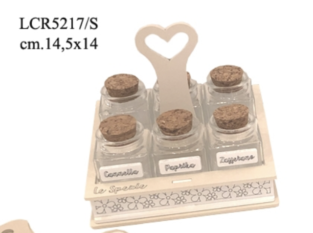 Portaspezie legno SABBIA 