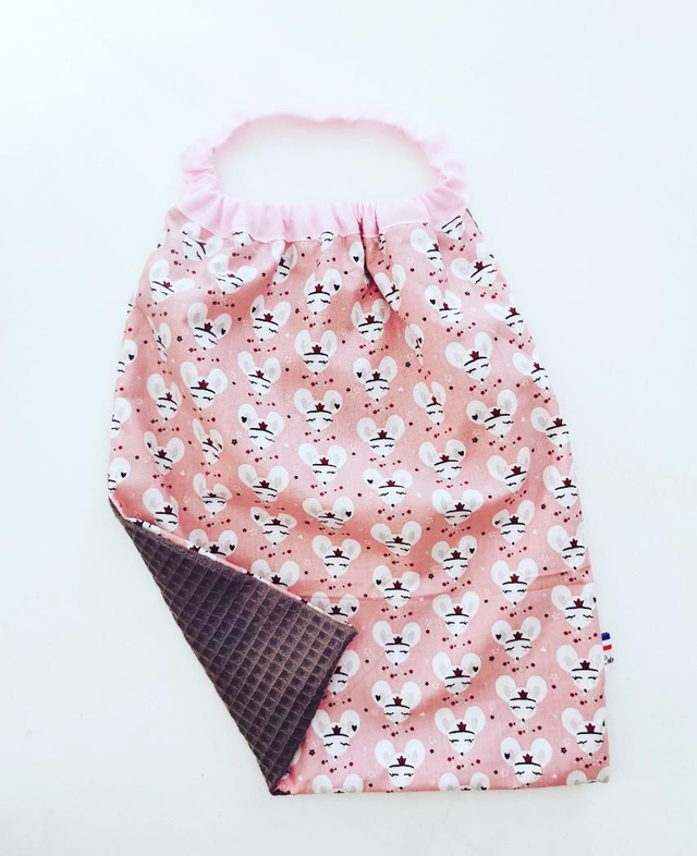 Bavoir serviette souris