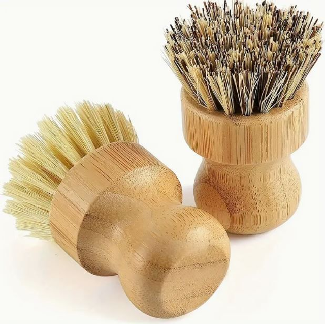 Duo de brosses vaisselle en Sisal et Coco