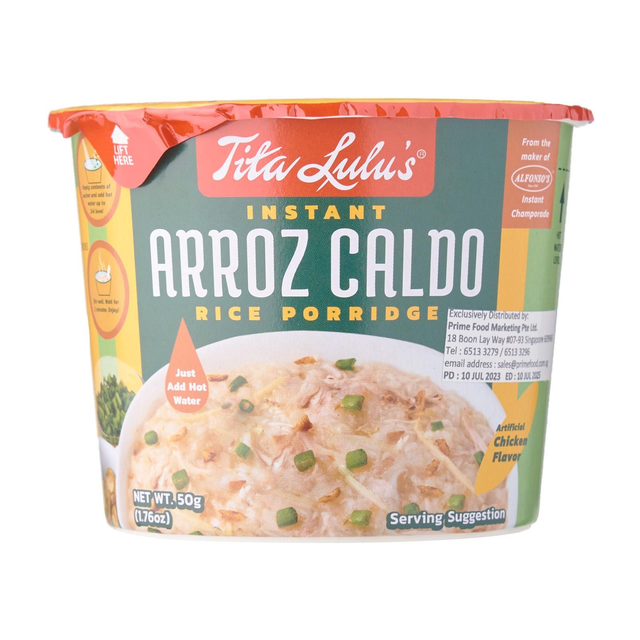 Tita Lulu's Instant Arroz Caldo Cup 50g