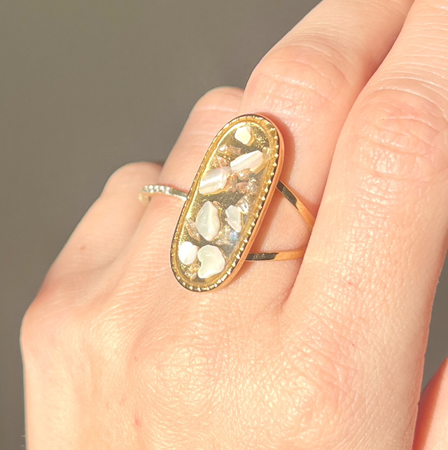 Bague « NACRÉ »