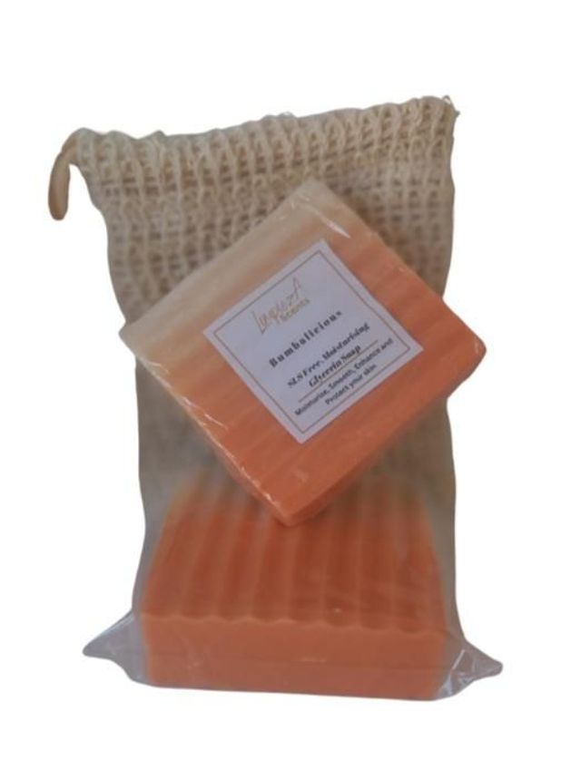 Bumbalicious - Fragranced Glycerin Soap &amp; Sisal Bag